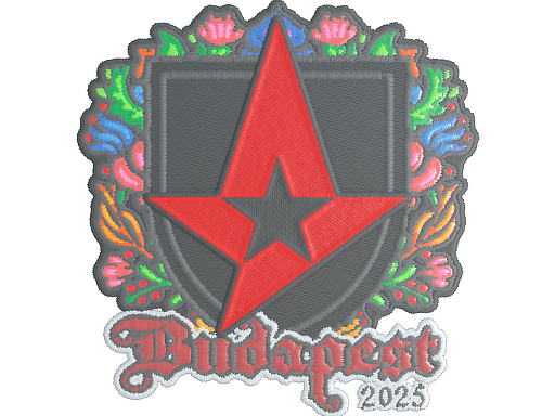 Item Sticker | Astralis (Embroidered) | Budapest 2025