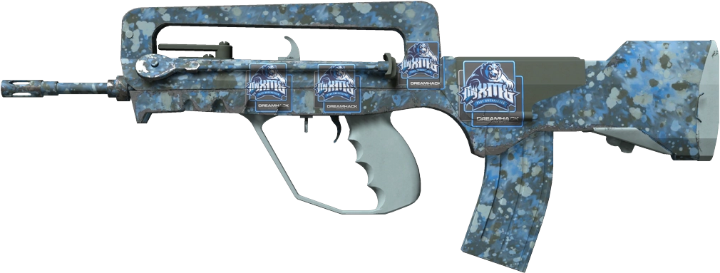 Item FAMAS | Cyanospatter