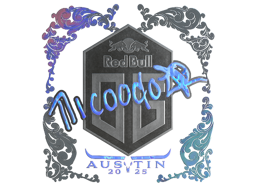 Item Sticker | nicoodoz (Holo) | Austin 2025