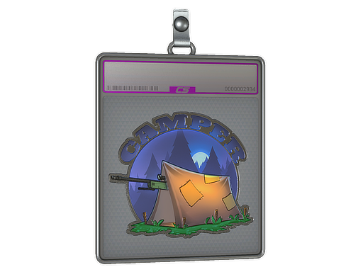 Item Sticker Slab | Camper (Foil)