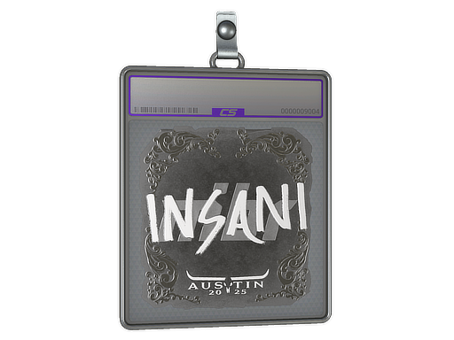 Item Sticker Slab | insani (Foil) | Austin 2025