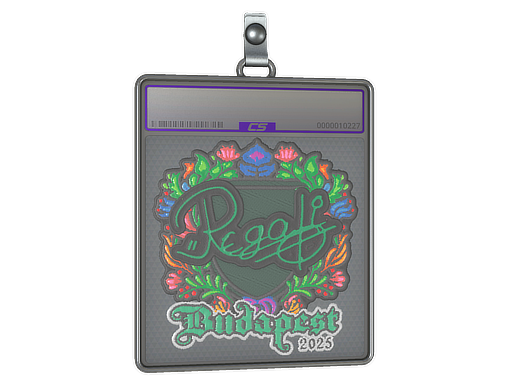 Item Sticker Slab | regali (Embroidered) | Budapest 2025