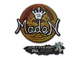 Item Sticker | maden | Antwerp 2022