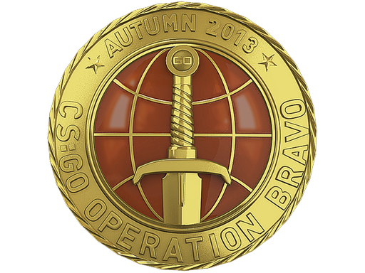 Item Gold Operation Bravo Coin