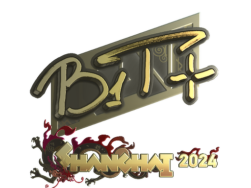 Item Sticker | b1t (Gold) | Shanghai 2024