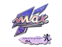 Item Sticker | max (Holo) | Antwerp 2022