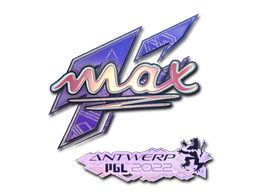 Cosmetic Sticker | max (Holo) | Antwerp 2022 of Craft