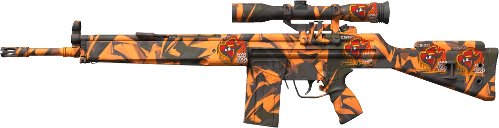 Item G3SG1 | Orange Crash