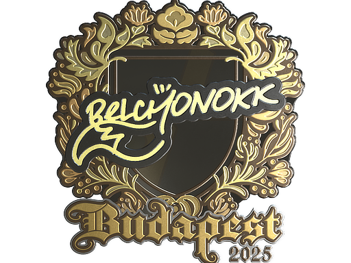 Item Sticker | BELCHONOKK (Gold) | Budapest 2025