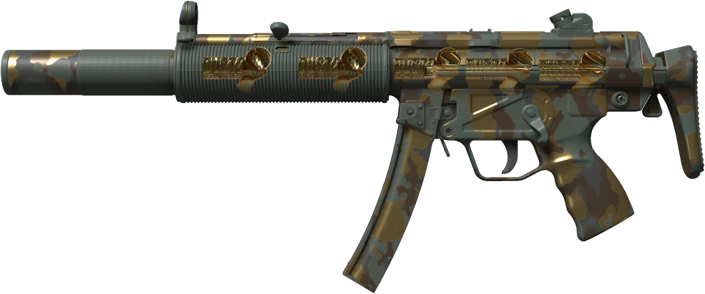 Item MP5-SD | Gold Leaf