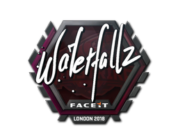 Item Sticker | waterfaLLZ | London 2018