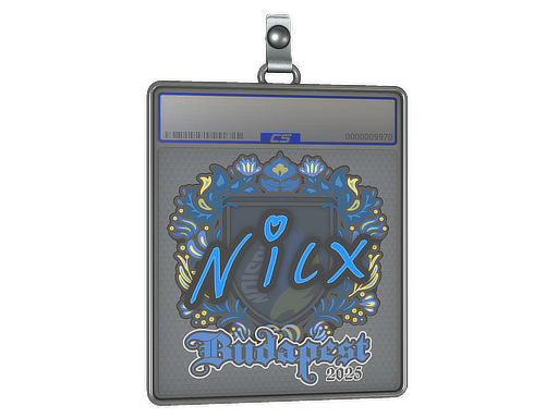 Item Sticker Slab | nicx | Budapest 2025