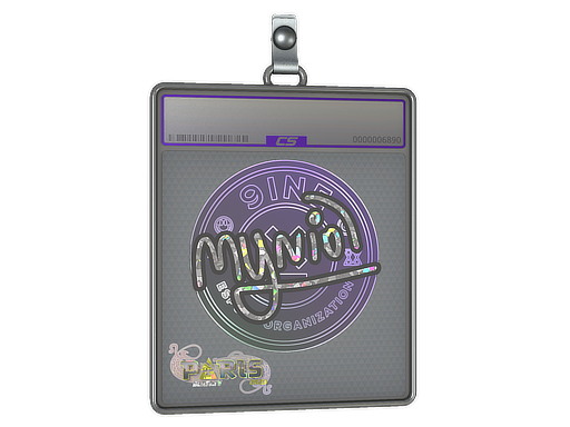 Item Sticker Slab | mynio (Glitter) | Paris 2023
