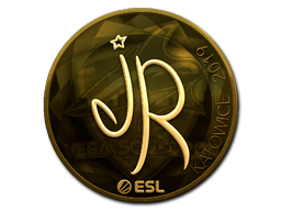 Item Sticker | jR (Gold) | Katowice 2019