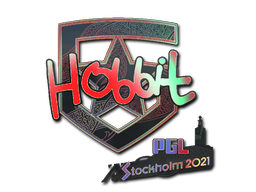 Item Sticker | HObbit (Holo) | Stockholm 2021