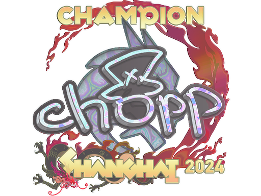 Item Sticker | chopper (Holo, Champion) | Shanghai 2024