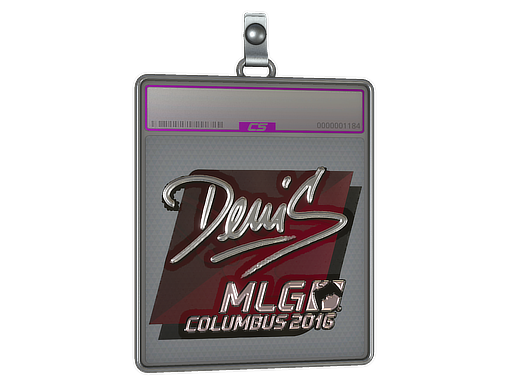 Item Sticker Slab | denis (Foil) | MLG Columbus 2016