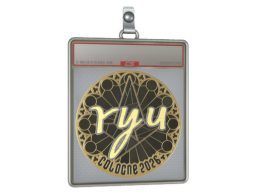 Item Sticker Slab | ryu (Gold) | Cologne 2026