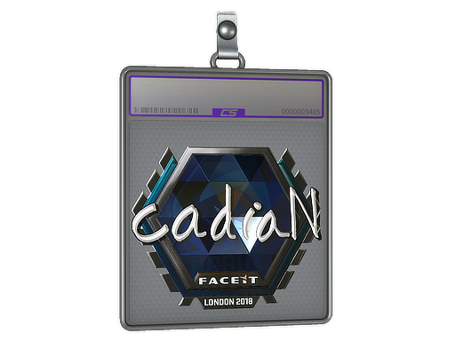 Item Sticker Slab | cadiaN (Foil) | London 2018