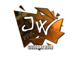 Item Sticker | JW (Foil) | Cologne 2016
