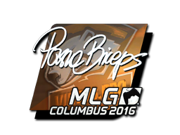 Item Sticker | pashaBiceps (Foil) | MLG Columbus 2016