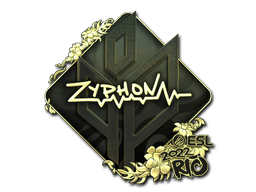 Item Sticker | Zyphon (Gold) | Rio 2022