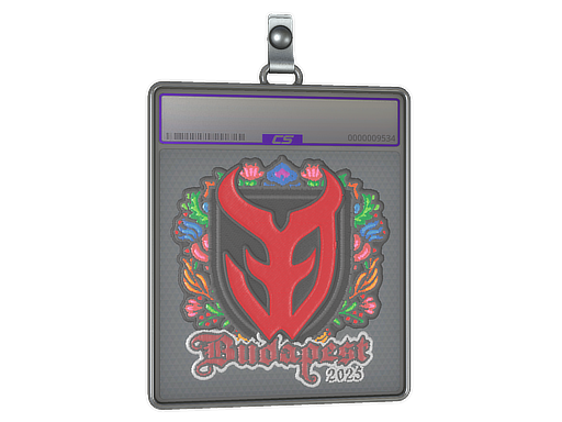 Item Sticker Slab | 3DMAX (Embroidered) | Budapest 2025