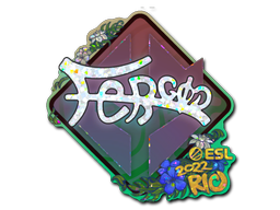 Item Sticker | fer (Glitter) | Rio 2022