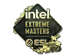 Item Sticker | IEM (Gold) | Rio 2022