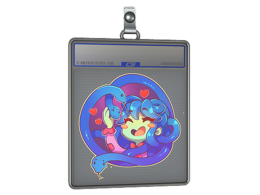 Item Sticker Slab | Baby Medusa