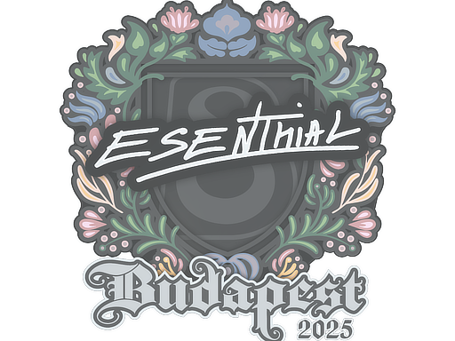 Item Sticker | esenthial | Budapest 2025