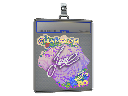 Item Sticker Slab | Jame (Champion) | Rio 2022
