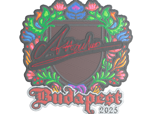 Item Sticker | Attacker (Embroidered) | Budapest 2025