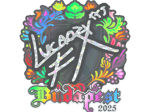 Item Sticker | Lucaozy (Holo) | Budapest 2025