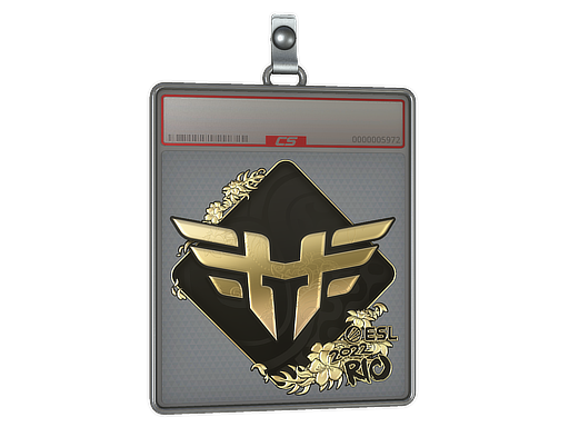 Item Sticker Slab | Heroic (Gold) | Rio 2022