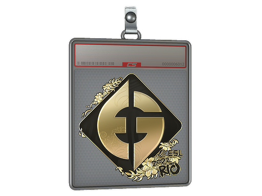 Item Sticker Slab | Evil Geniuses (Gold) | Rio 2022