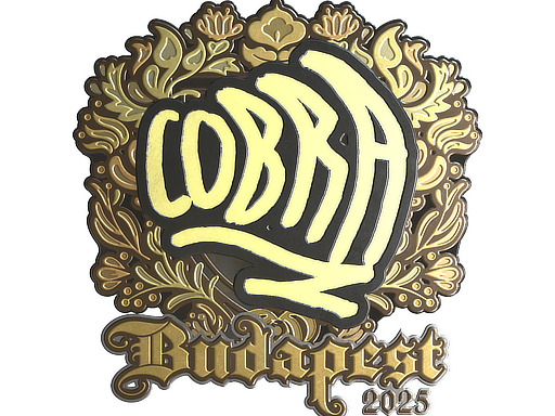 Item Sticker | cobra (Gold) | Budapest 2025