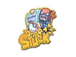 Item Sticker | Door Stuck (Foil)