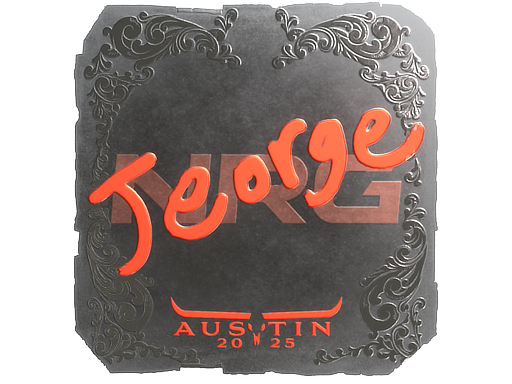 Item Sticker | jeorge (Foil) | Austin 2025