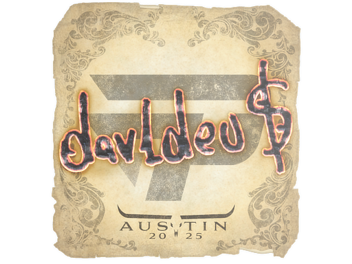 Item Sticker | dav1deuS | Austin 2025