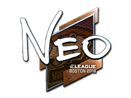 Item Sticker | NEO (Foil) | Boston 2018