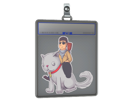 Item Sticker Slab | T On Cat