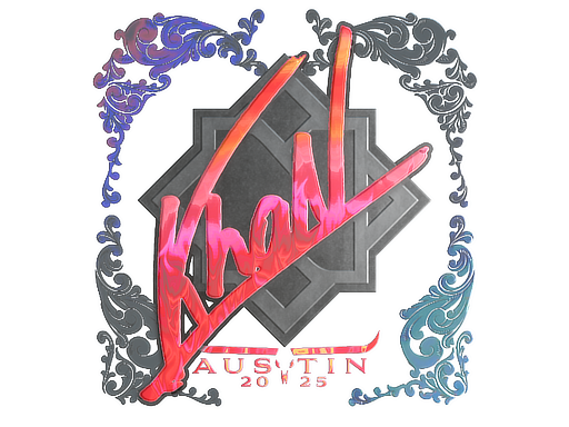 Item Sticker | khaN (Holo) | Austin 2025