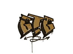 Item Graffiti | GTG (Desert Amber)