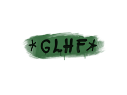 Item Graffiti | GLHF (Jungle Green)