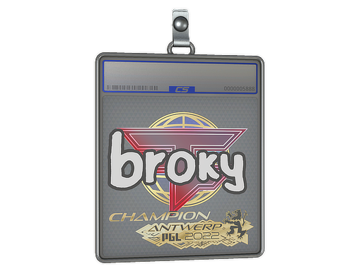 Item Sticker Slab | broky (Champion) | Antwerp 2022