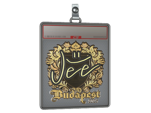 Item Sticker Slab | Jee (Gold) | Budapest 2025