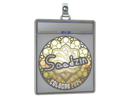 Item Sticker Slab | saadzin | Cologne 2026