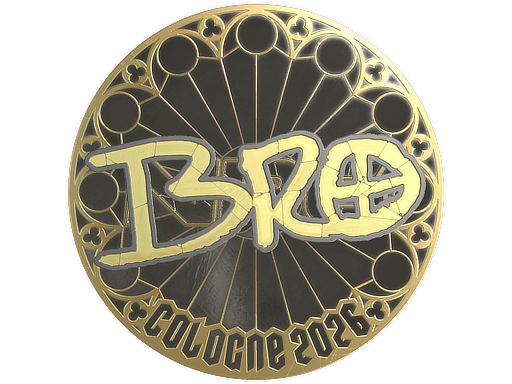 Item Sticker | br0 (Gold) | Cologne 2026