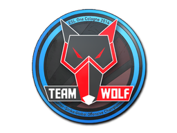 Item Sticker | MTS GameGod Wolf | Cologne 2014